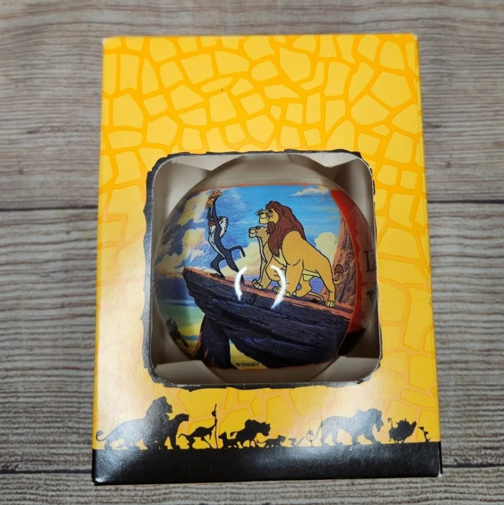Vintage 1994 Disney The lion king christmas ball ornament